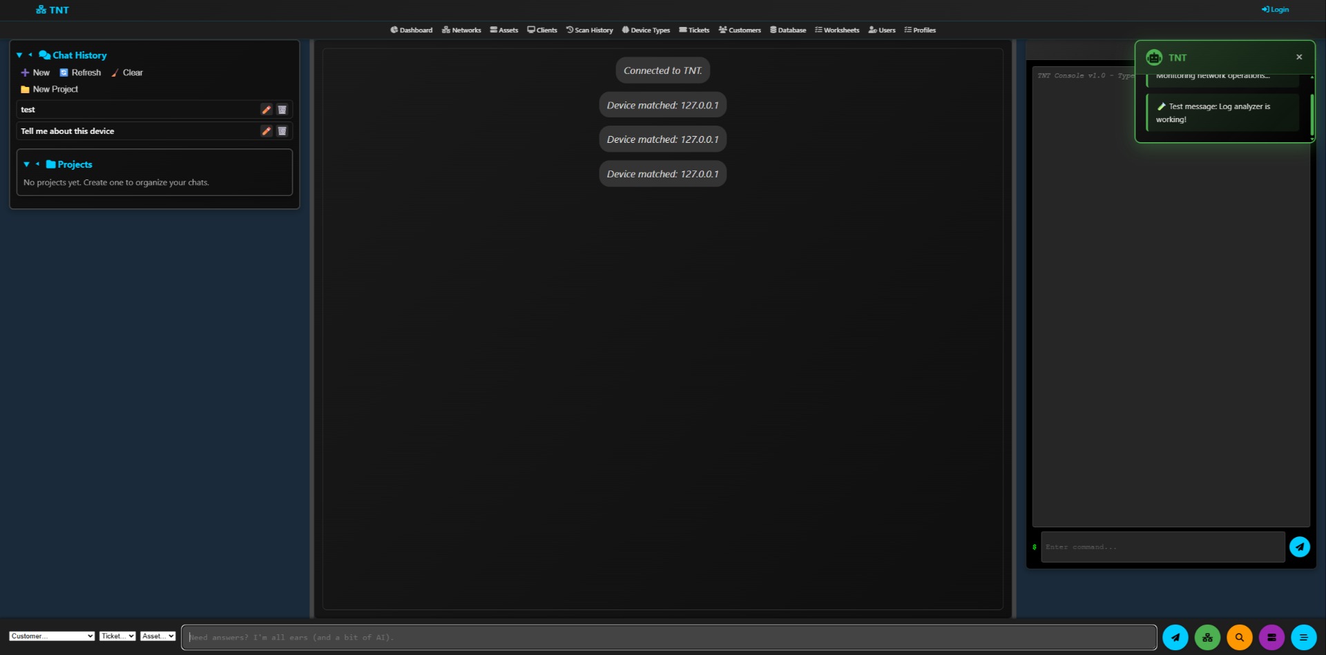 TechHand Network Toolkit (TNT)