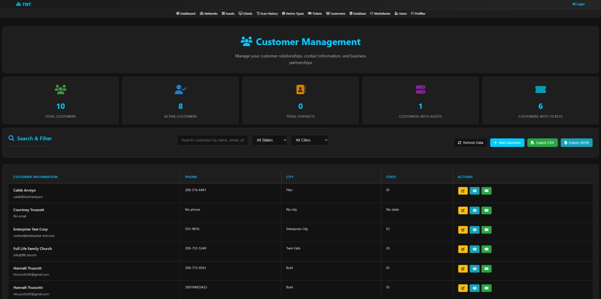 TechHand Network Toolkit (TNT)